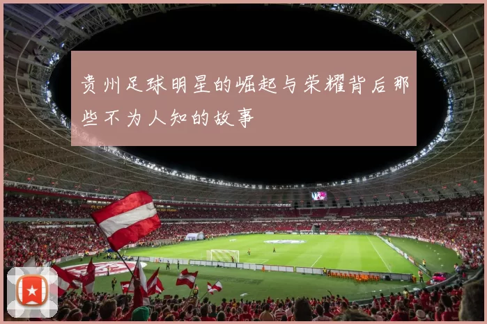 贵州足球明星的崛起与荣耀背后那些不为人知的故事