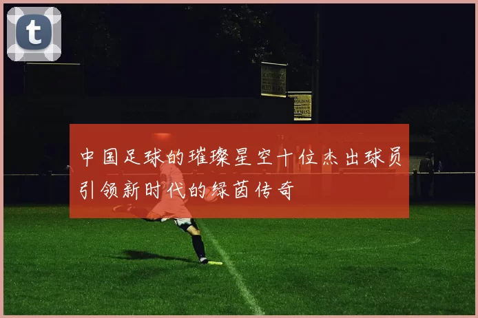 中国足球的璀璨星空十位杰出球员引领新时代的绿茵传奇