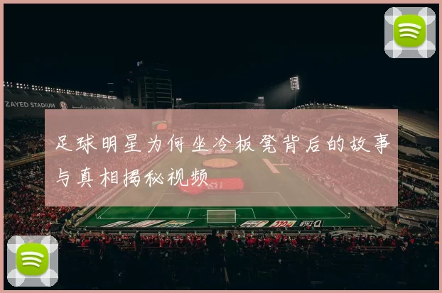 足球明星为何坐冷板凳背后的故事与真相揭秘视频